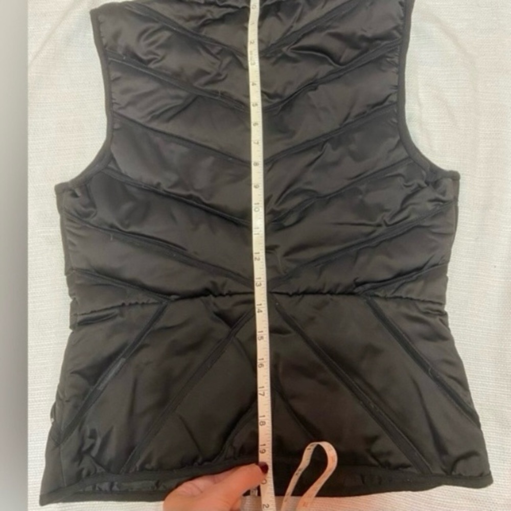Blanc Noir - Mesh Insert Puffer Vest - Black - Size Small - Great Shape - Picture 11 of 17